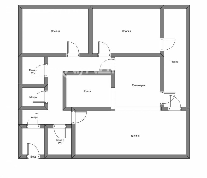 En venta  3+ dormitorios Sofia , Serdika , 116 metros cuadrados | 47398084 - imagen [4]