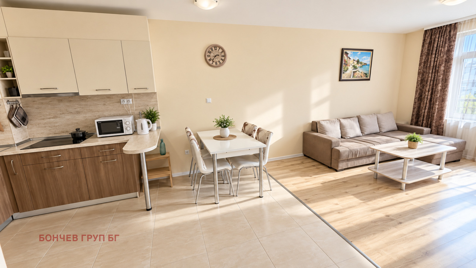 Продава 2-СТАЕН, гр. Поморие, област Бургас, снимка 3 - Апартаменти - 54013678