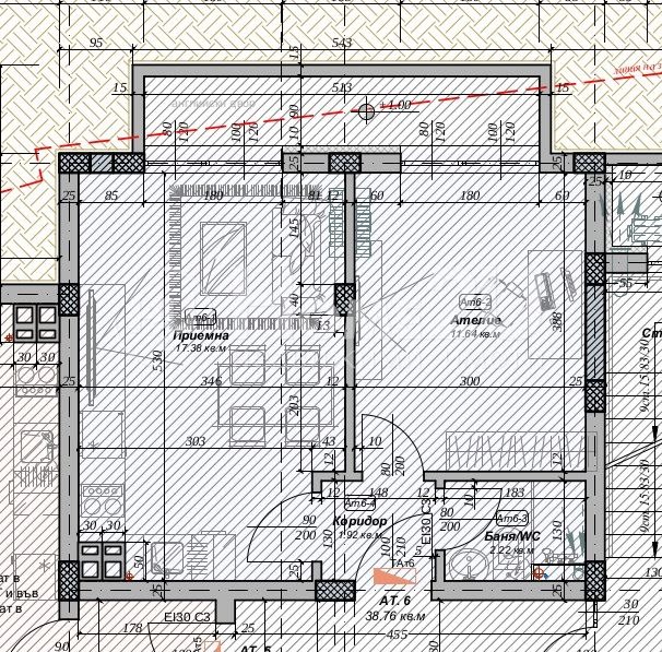 Продава  2-стаен град Варна , м-т Пчелина , 52 кв.м | 25934390 - изображение [6]