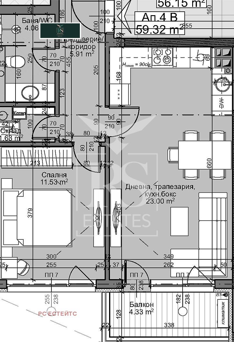 Satılık  1 yatak odası Sofia , Mladost 4 , 69 metrekare | 24708406 - görüntü [6]