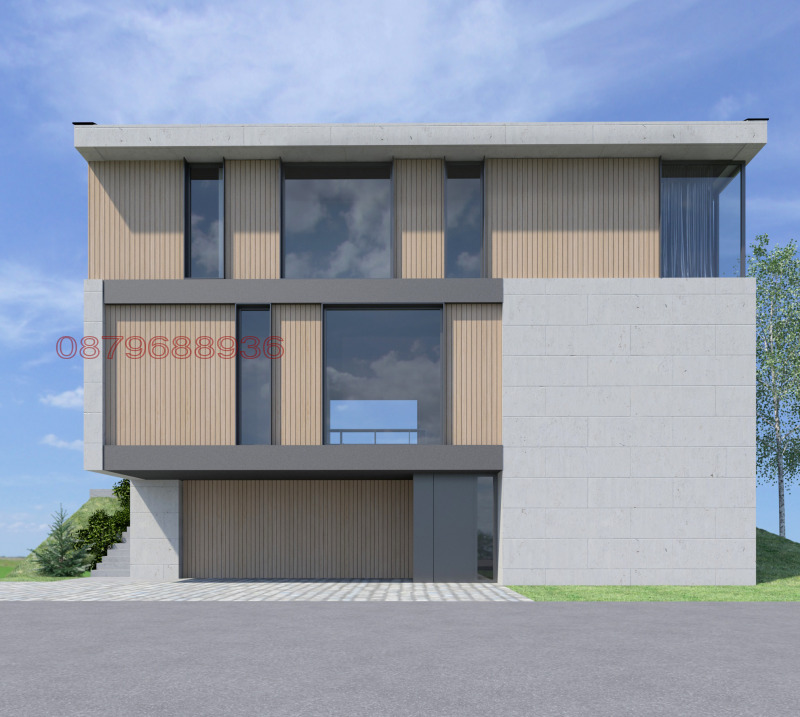 Продава КЪЩА, гр. София, Симеоново, снимка 2 - Къщи - 52753534