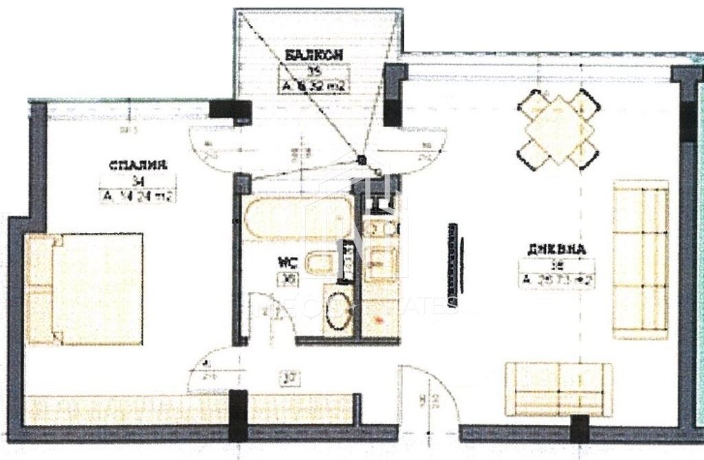 Продава 2-СТАЕН, гр. Черноморец, област Бургас, снимка 12 - Апартаменти - 55481862