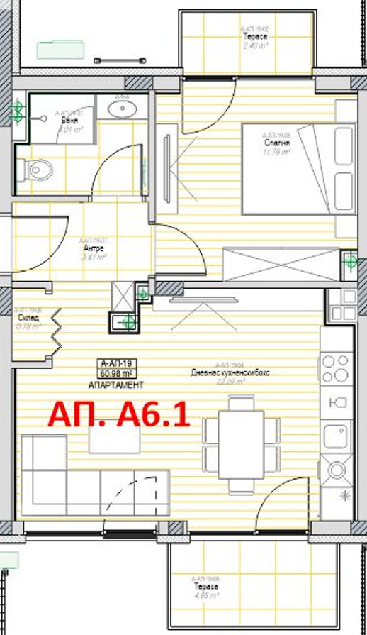 Продава  2-стаен град София , Люлин 9 , 81 кв.м | 54736931