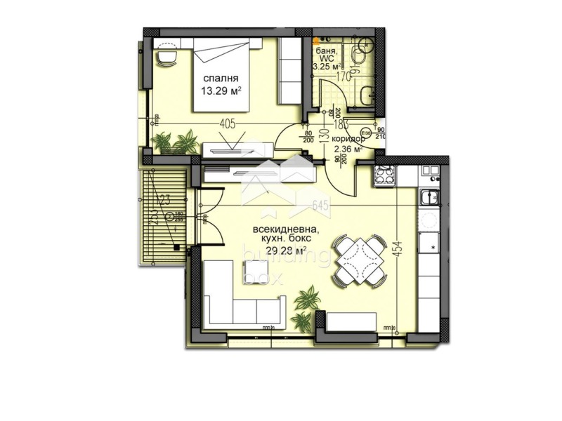 Na sprzedaż  1 sypialnia Warna , Izgrew , 82 mkw | 85628729 - obraz [2]