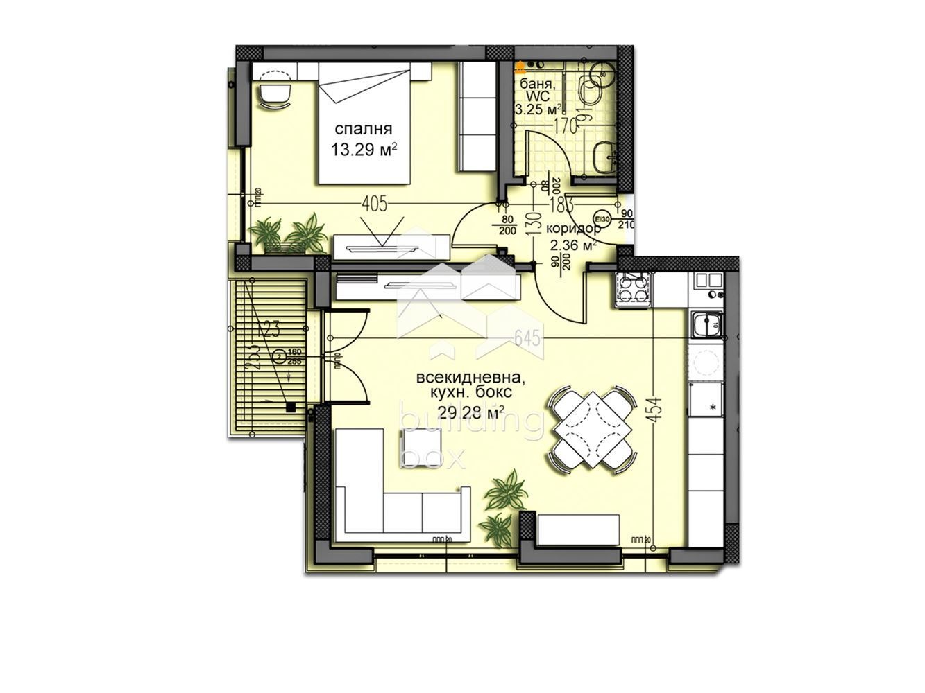 Продава 2-СТАЕН, гр. Варна, Изгрев, снимка 2 - Апартаменти - 51923208