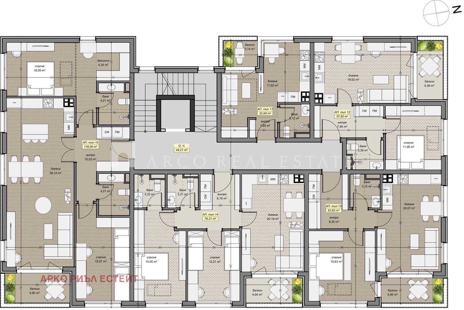 Продава 3-СТАЕН, гр. София, Левски Г, снимка 2 - Апартаменти - 53486326