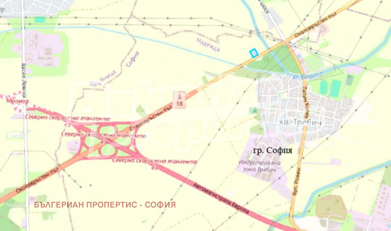 Продава ПАРЦЕЛ, гр. София, Требич, снимка 2 - Парцели - 50484730