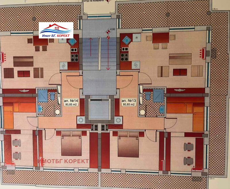Продава 3-СТАЕН в град София, Надежда 3 - 90 кв.м / 205 000 € » 400 945.15 лв., ИМОТБГ КОРЕКТ