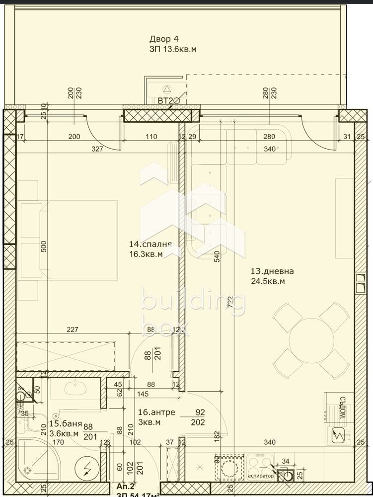 Продава 2-СТАЕН, гр. Пловдив, Остромила, снимка 3 - Апартаменти - 53643924