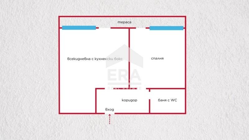 Продава 2-СТАЕН, гр. Търговище, Център, снимка 8 - Апартаменти - 55529283