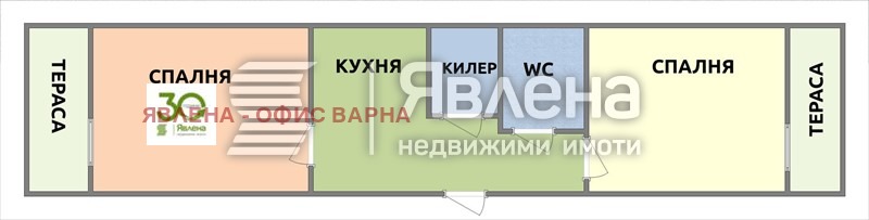 Продава 3-СТАЕН, гр. Варна, Фестивален комплекс, снимка 2 - Aпартаменти - 48160270