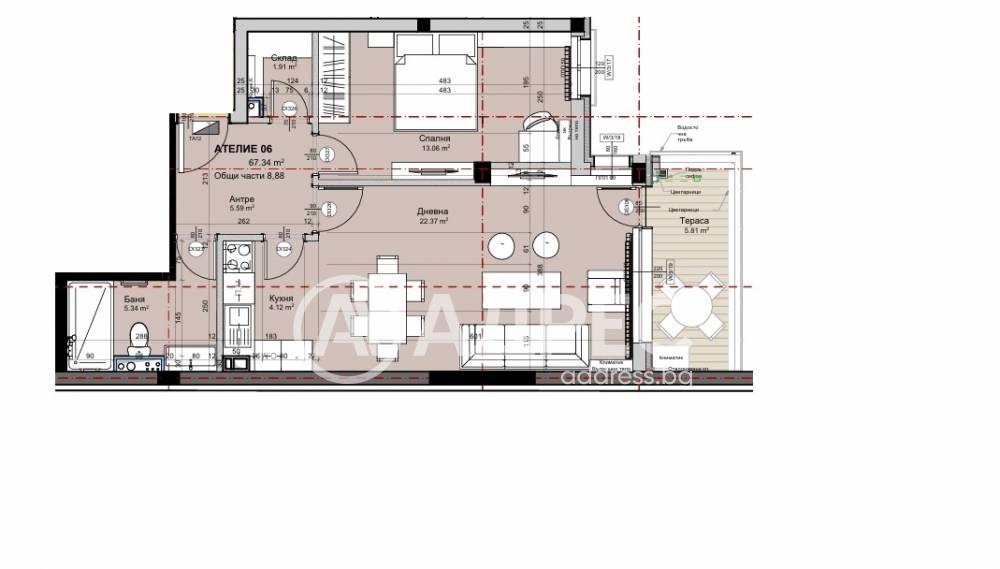 Продава 2-СТАЕН, гр. София, Красно село, снимка 4 - Апартаменти - 54042100