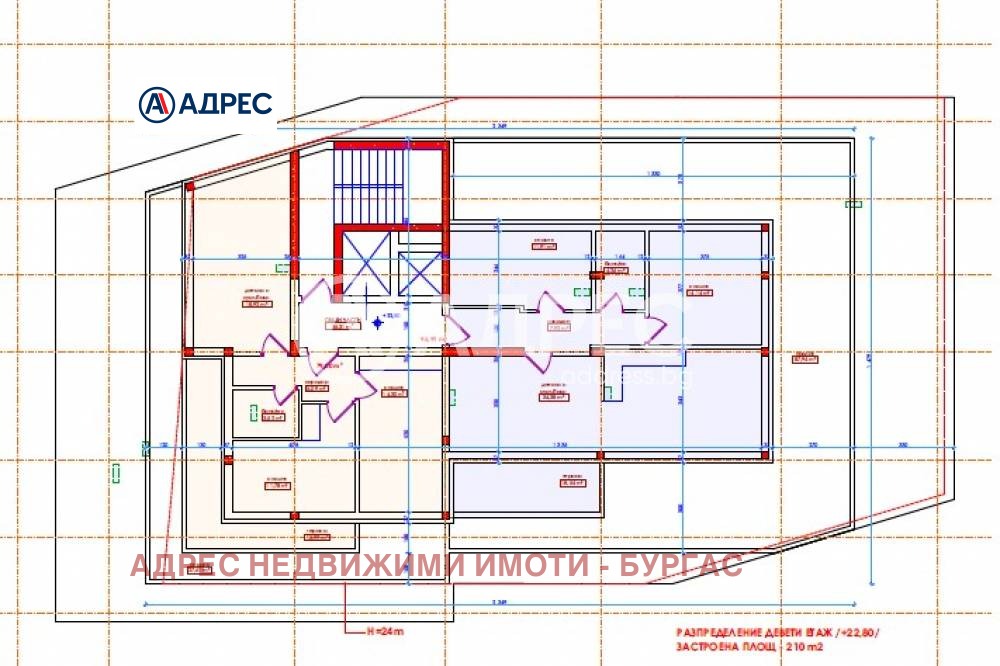 Продава 3-СТАЕН, гр. Бургас, област Бургас, снимка 3 - Апартаменти - 54029689