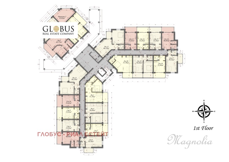Til salgs  Studio region Burgas , k.k. Slansjev brjag , 33 kvm | 77851610 - bilde [8]