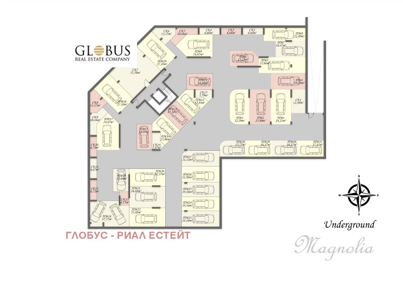 Til salgs  Studio region Burgas , k.k. Slansjev brjag , 33 kvm | 77851610 - bilde [7]
