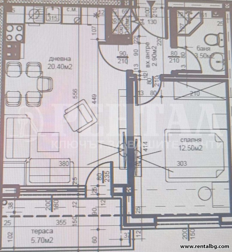 Продава 2-СТАЕН, гр. Пловдив, Беломорски, снимка 6 - Aпартаменти - 49084587