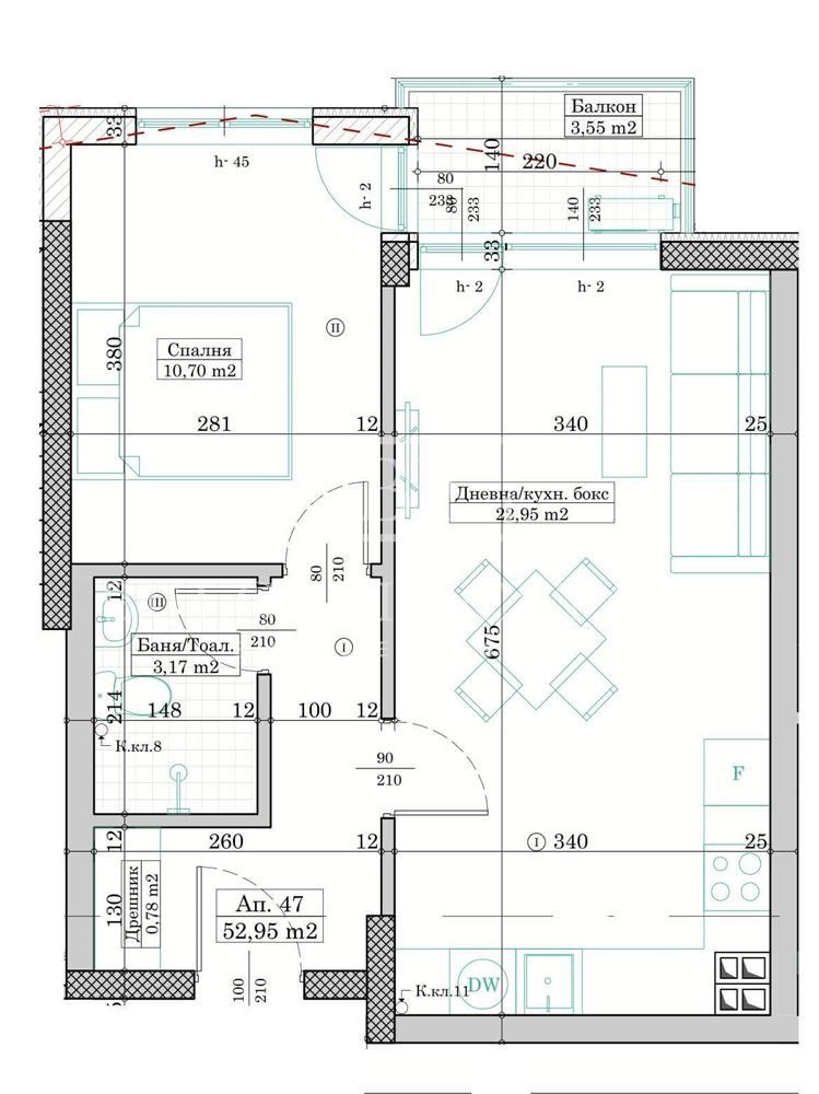 Продава 2-СТАЕН, гр. Варна, Базар Левски, снимка 4 - Апартаменти - 55584371