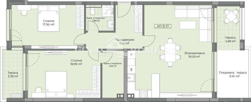 Продава 3-СТАЕН, гр. Пловдив, Остромила, снимка 9 - Aпартаменти - 49530329