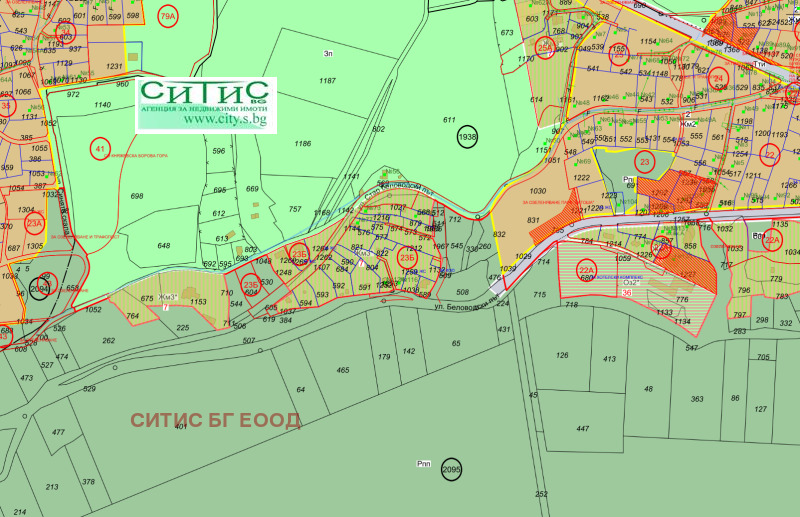 Продава ПАРЦЕЛ, гр. София, в.з.Беловодски път, снимка 3 - Парцели - 52822592