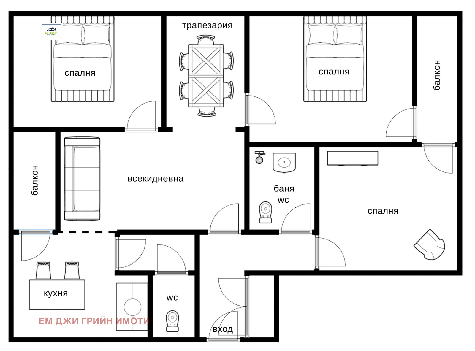 Продава МНОГОСТАЕН, гр. София, Център