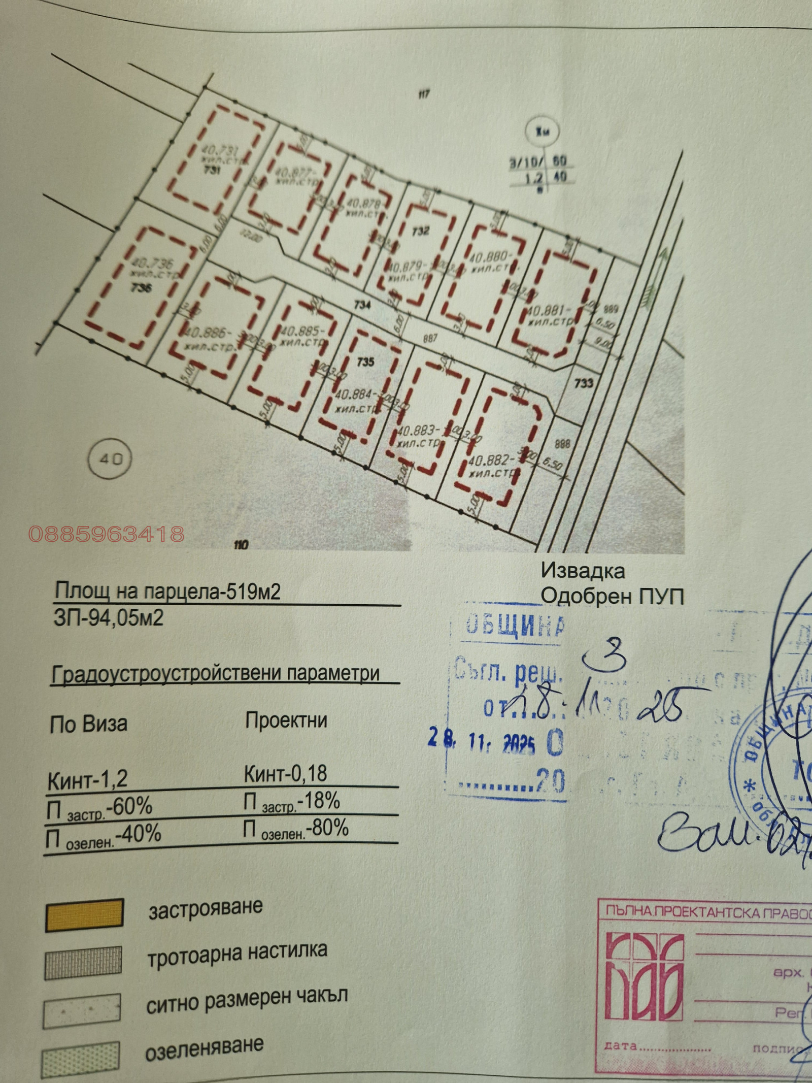 Продава ПАРЦЕЛ, с. Браниполе, област Пловдив, снимка 5 - Парцели - 55145250