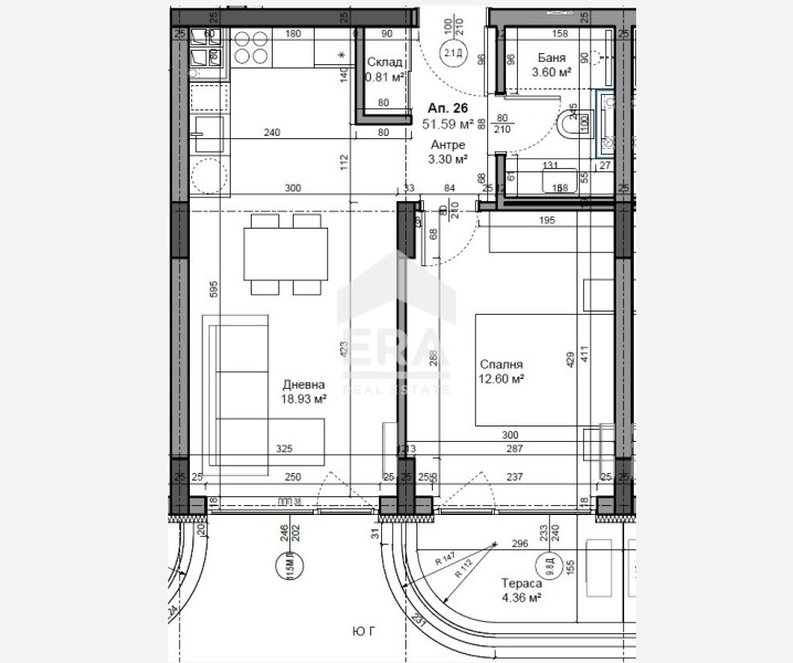 Продава 2-СТАЕН, гр. Варна, Трошево, снимка 10 - Апартаменти - 55890132