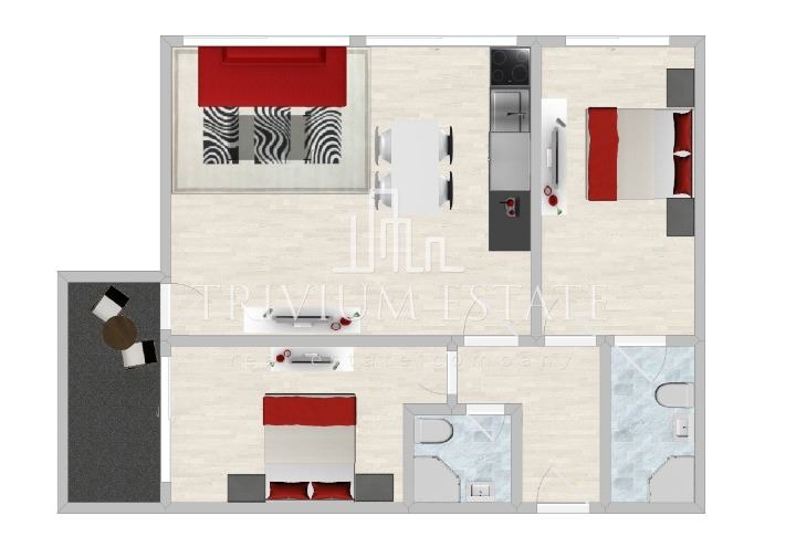 Продава 3-СТАЕН, гр. Пловдив, Остромила