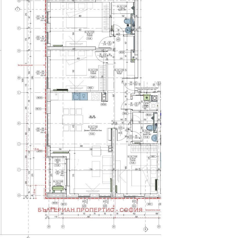 De vânzare  3 dormitoare Sofia , Manastirsci livadi , 139 mp | 24377539 - imagine [2]