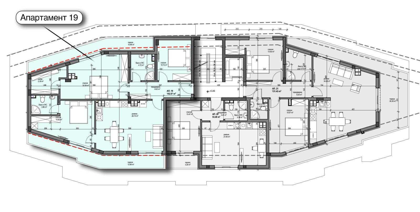 Продава 4-СТАЕН, гр. София, Манастирски ливади, снимка 4 - Апартаменти - 55321157