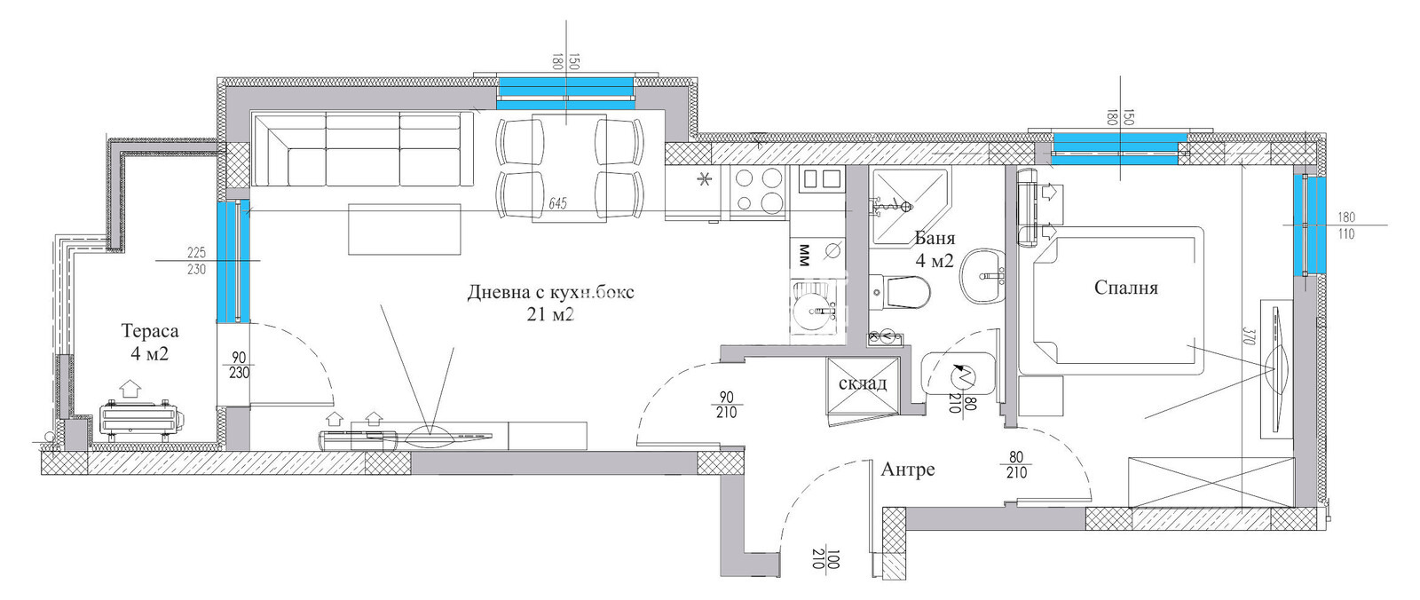 Продава 2-СТАЕН, гр. Пловдив, Христо Смирненски, снимка 2 - Апартаменти - 50039908