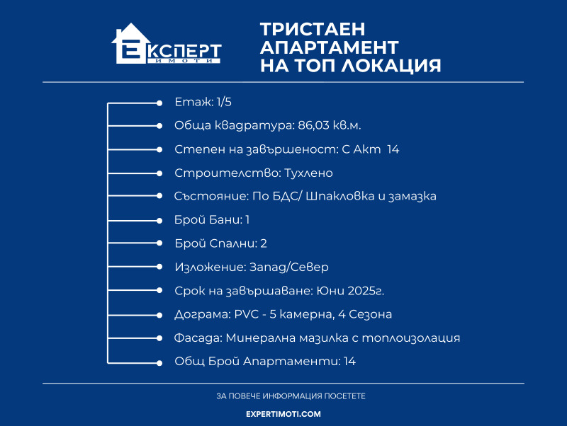 Продава 3-СТАЕН, гр. Пловдив, Въстанически, снимка 12 - Aпартаменти - 48311144