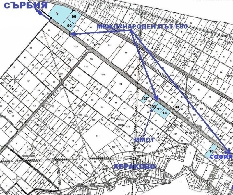 Til salg  Grund region Sofia , Herakovo , 3298 kvm | 54146757 - billede [3]