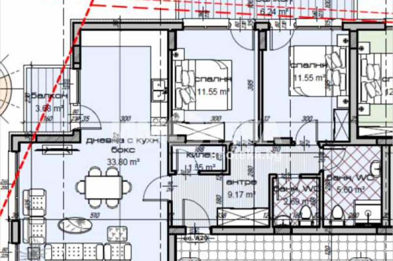 Продава 3-СТАЕН, гр. Варна, Изгрев, снимка 2 - Aпартаменти - 48705473