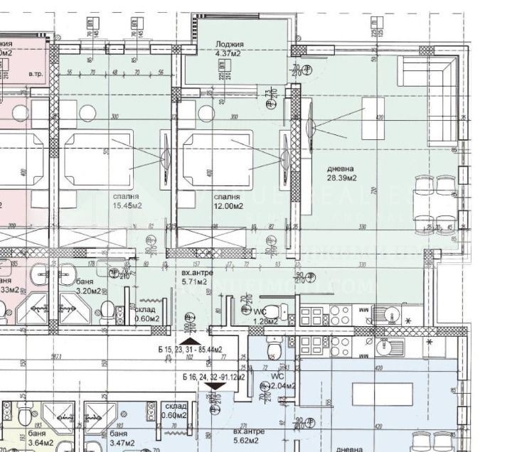 Продава 3-СТАЕН, гр. Пловдив, Христо Смирненски, снимка 2 - Апартаменти - 52543422
