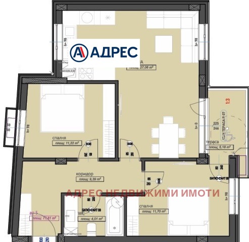 Продава 3-СТАЕН, гр. Стара Загора, Железник - център, снимка 3 - Апартаменти - 53091672