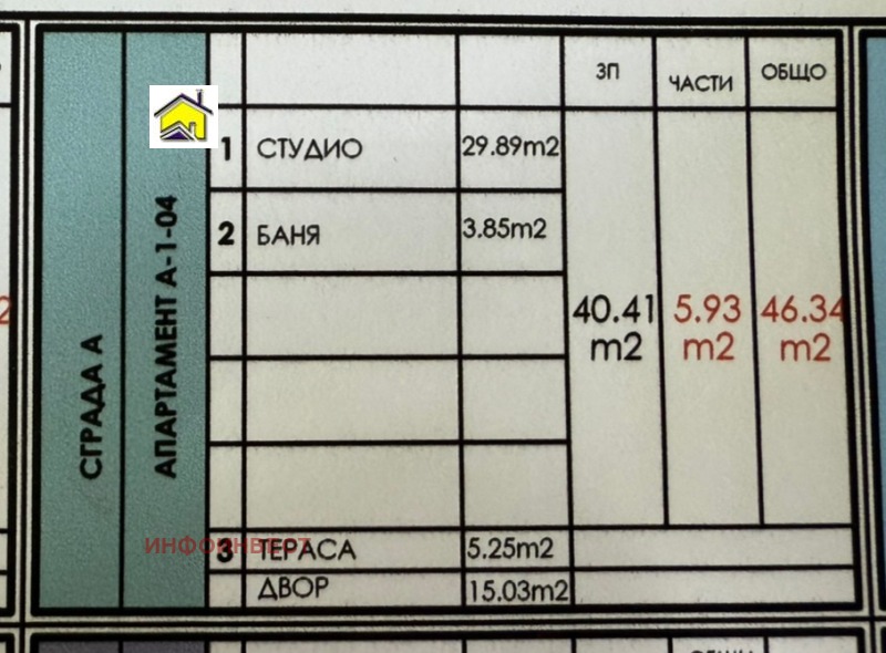 Na prodej  Studio oblast Pazardzhik , Velingrad , 46 m2 | 68081665 - obraz [3]