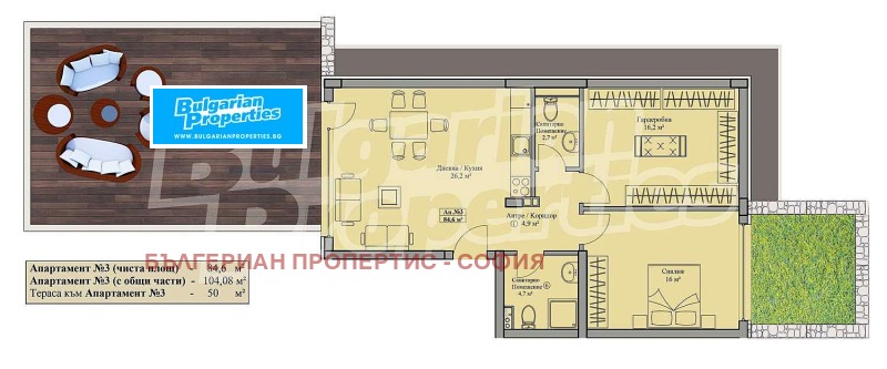 For Sale  1 bedroom Sofia , v.z.Boyana , 64 sq.m | 92181490 - image [13]