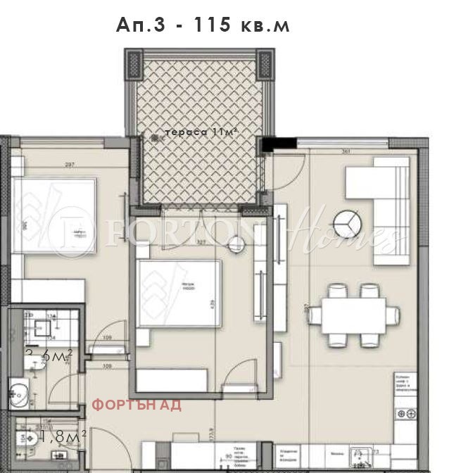 Продава 3-СТАЕН, гр. София, Кръстова вада, снимка 7 - Апартаменти - 54224287