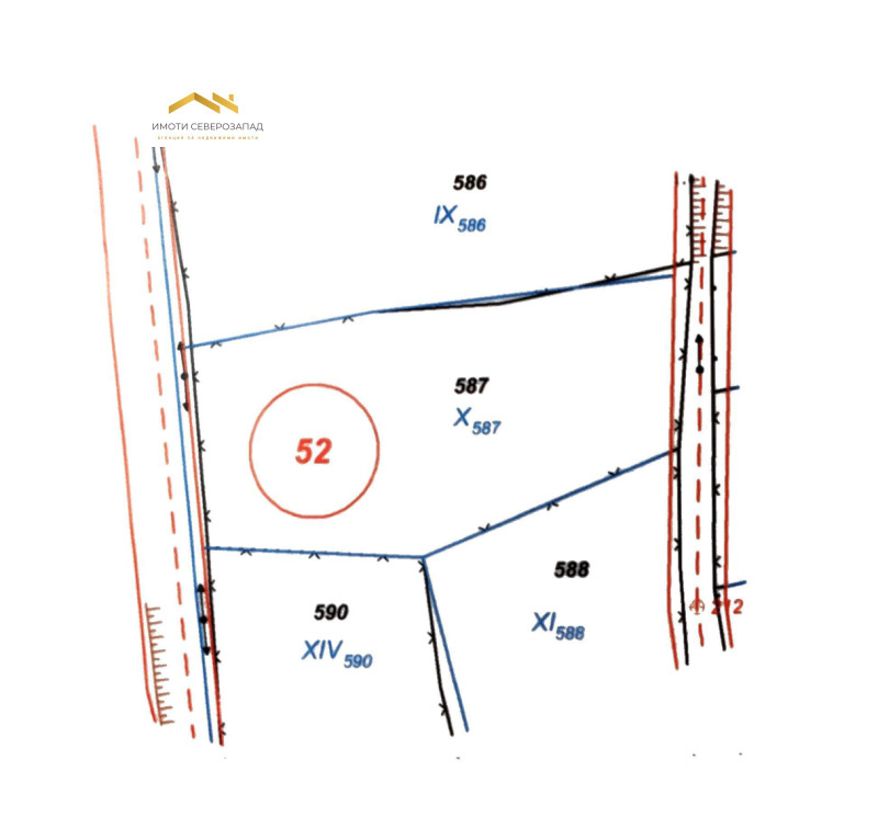 Продава ПАРЦЕЛ, с. Горно Церовене, област Монтана, снимка 1 - Парцели - 46632365