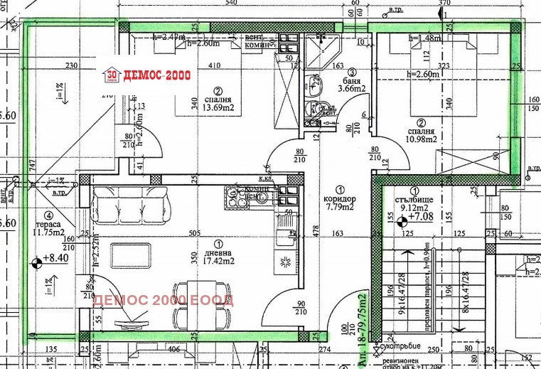 Till salu  2 sovrum Varna , Vinica , 94 kvm | 92188900 - bild [5]
