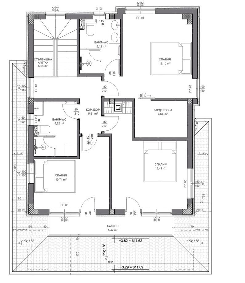 Продава КЪЩА, с. Пролеша, област София област, снимка 3 - Къщи - 49287245