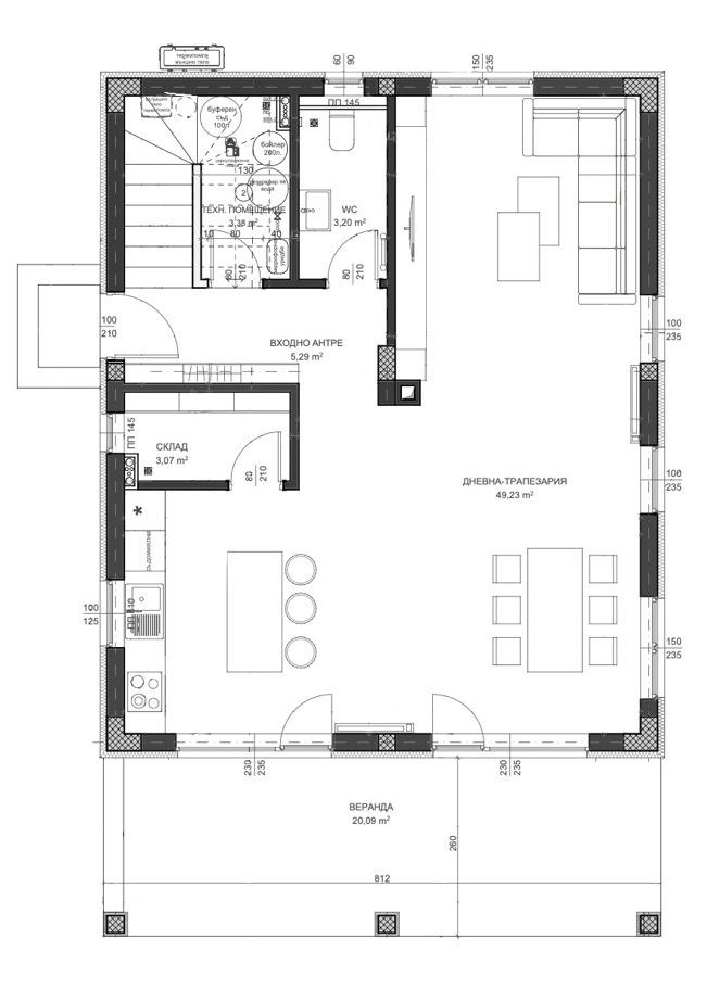 Продава КЪЩА, с. Пролеша, област София област, снимка 2 - Къщи - 49287245