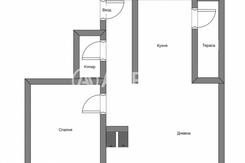 Продава 2-СТАЕН, гр. София, Център, снимка 4 - Апартаменти - 53040943