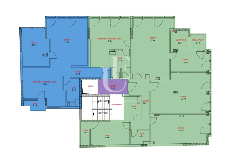 Продава  Многостаен град София , Център , 300 кв.м | 52561386 - изображение [10]