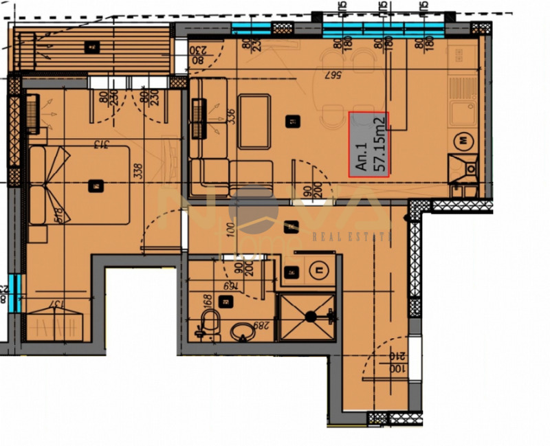 Продава  2-стаен град Варна , Виница , 64 кв.м | 84192616 - изображение [4]