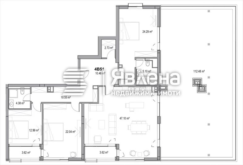 Продава 4-СТАЕН, гр. Пловдив, Христо Смирненски, снимка 5 - Апартаменти - 52619639