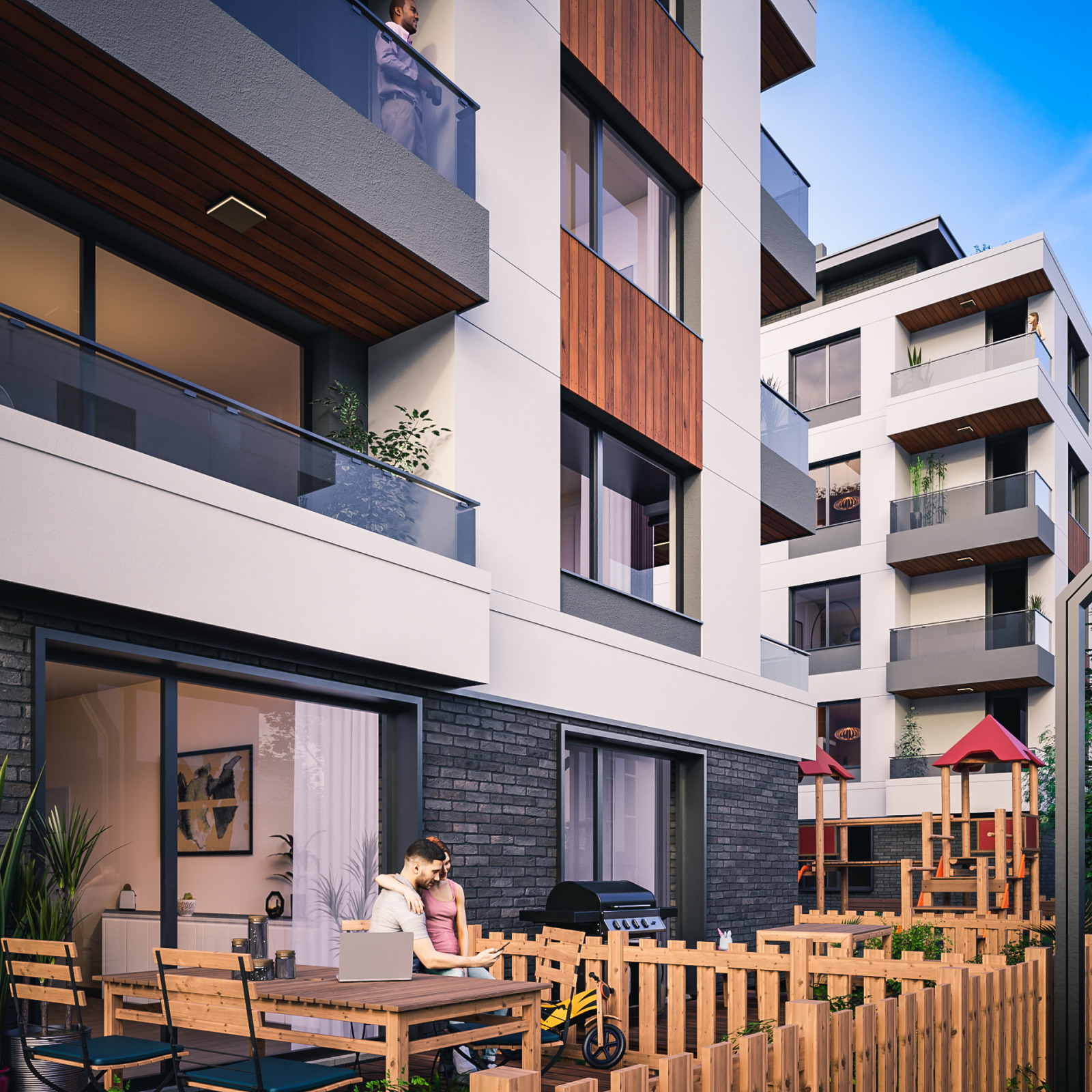 Продава 3-СТАЕН, гр. Пловдив, Коматево, снимка 2 - Апартаменти - 54639419