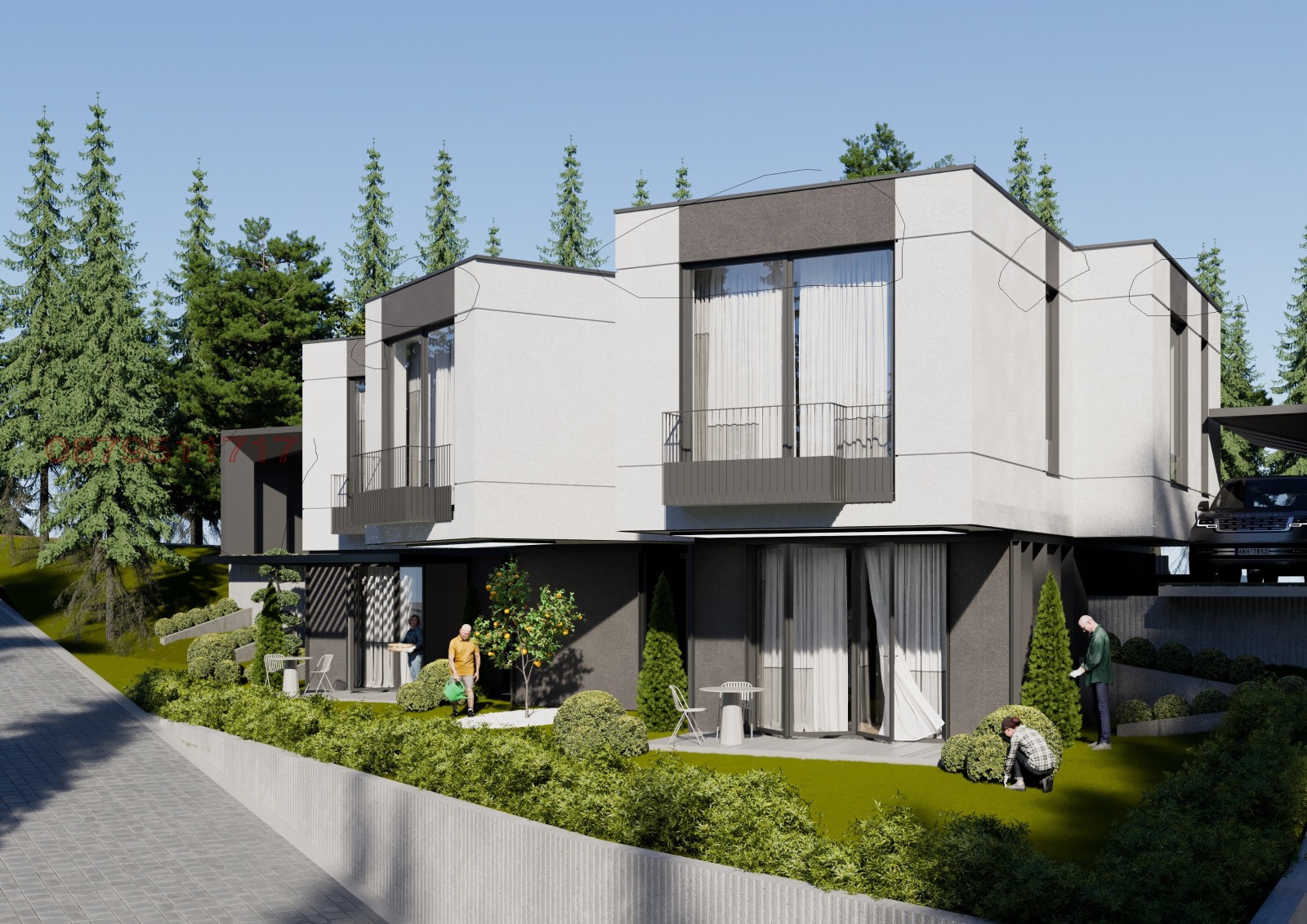 Продава КЪЩА, гр. София, с. Бистрица, снимка 3 - Къщи - 53629003