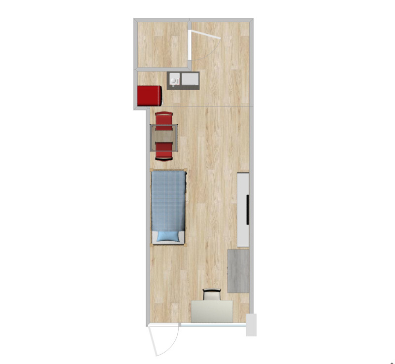 Til salgs  Studio Varna , Kolhozen pazar , 28 kvm | 26680093 - bilde [9]