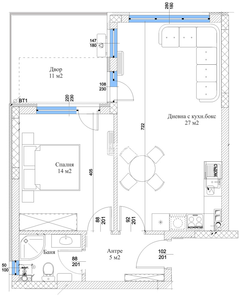 En venta  1 dormitorio Plovdiv , Ostromila , 74 metros cuadrados | 13808977 - imagen [2]